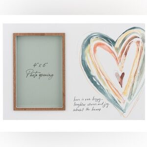 ⭐️NWOT Ganz Heart Picture Frame